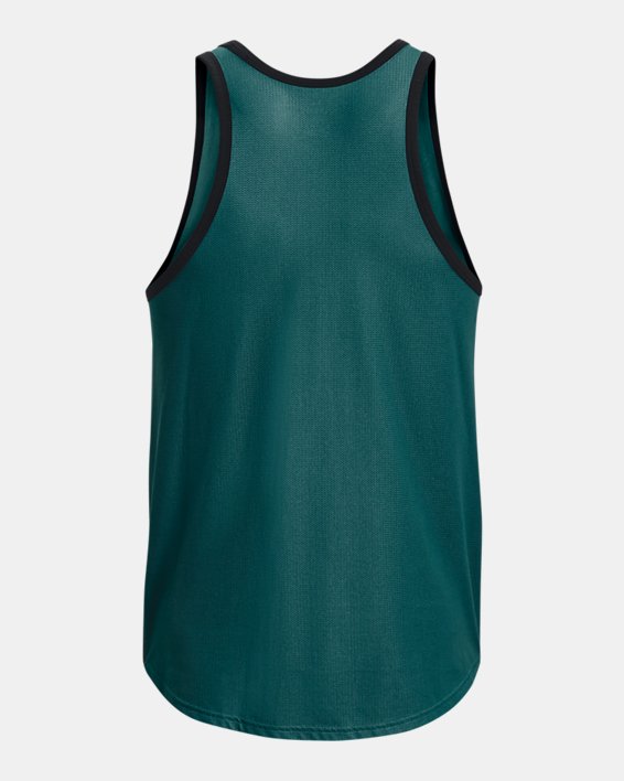 Men's Project Rock Iso-Chill Muscle Tank, Green, pdpMainDesktop image number 6
